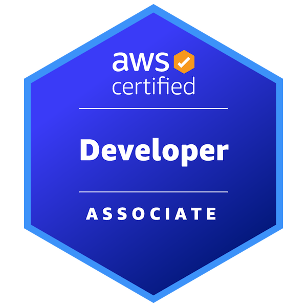 AWS Certified Developer &ndash; Associate &mdash; Offizielles Badge